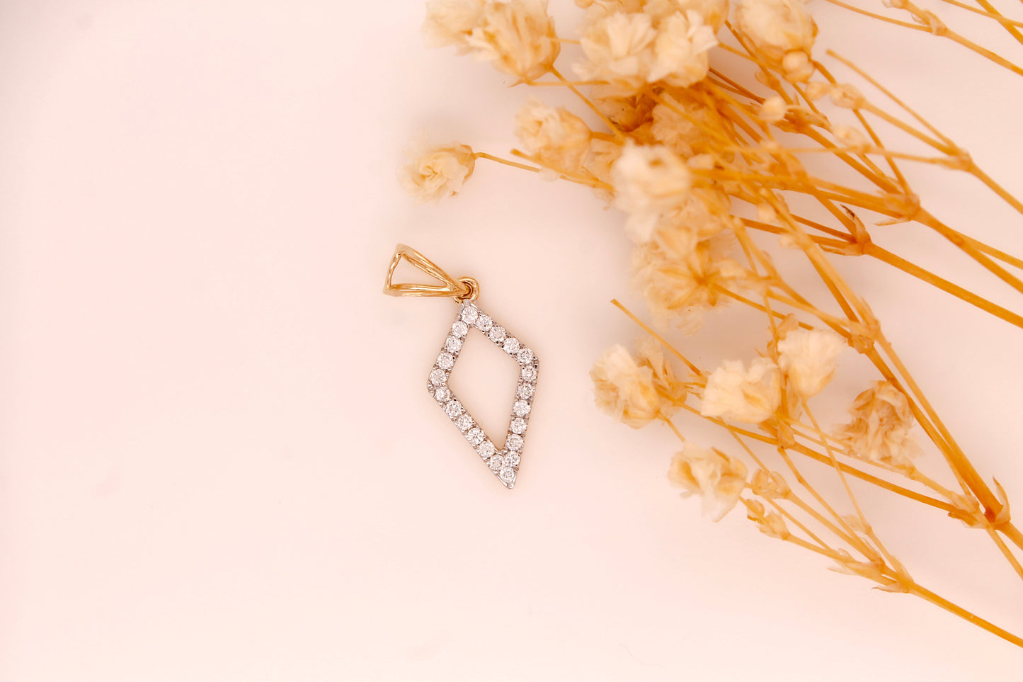 Diamond Kite Pendant