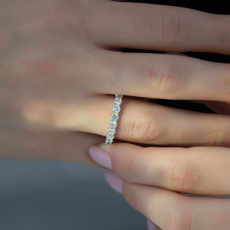 Round Eternity Diamond Ring