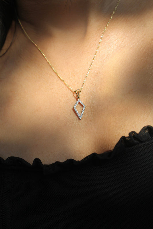 Diamond Kite Pendant