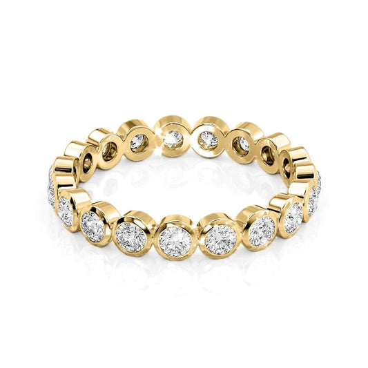 Diamond Bezel Eternity Ring