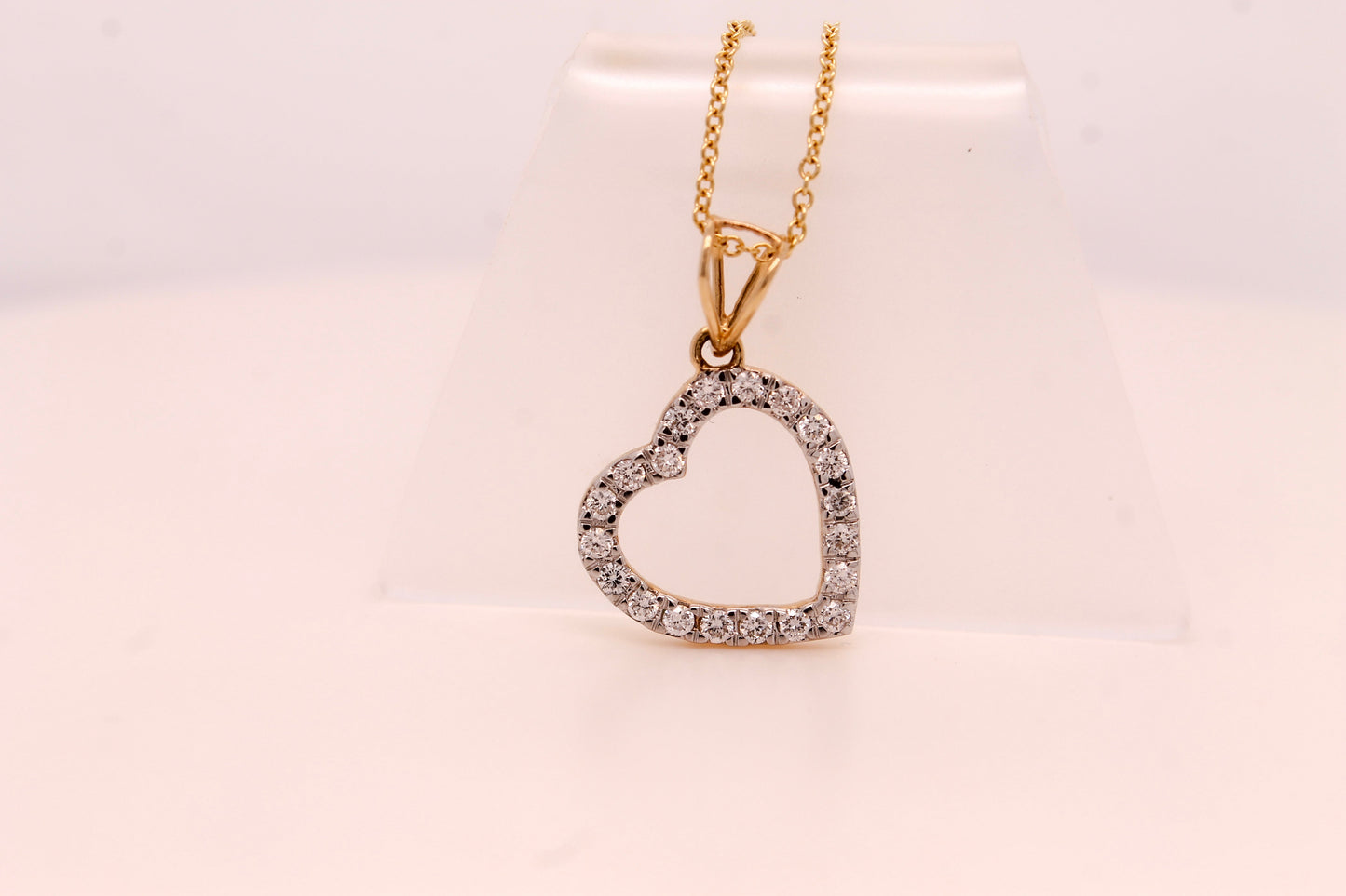 Diamond Heart Pendant