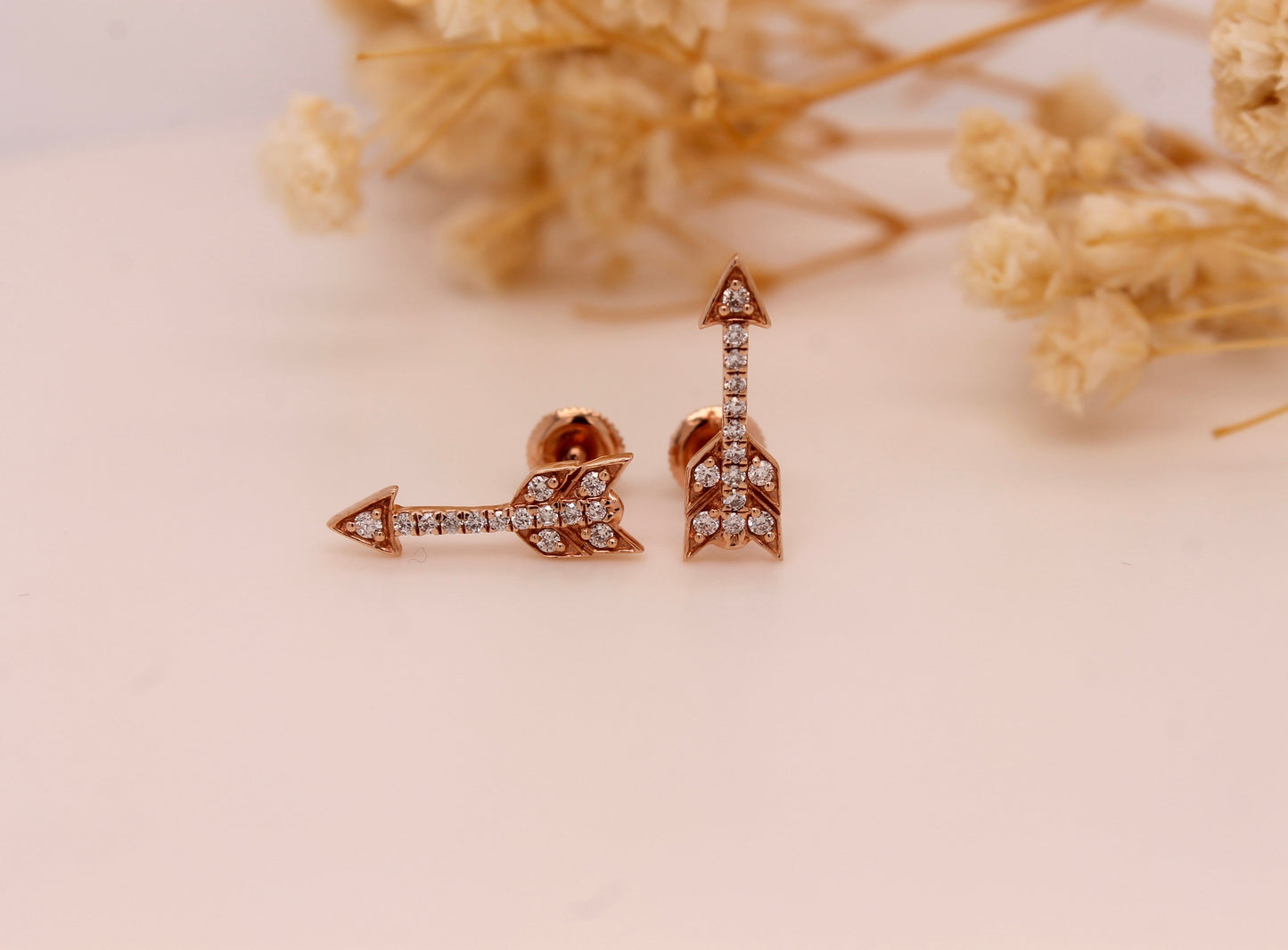Diamond Arrow Earrings