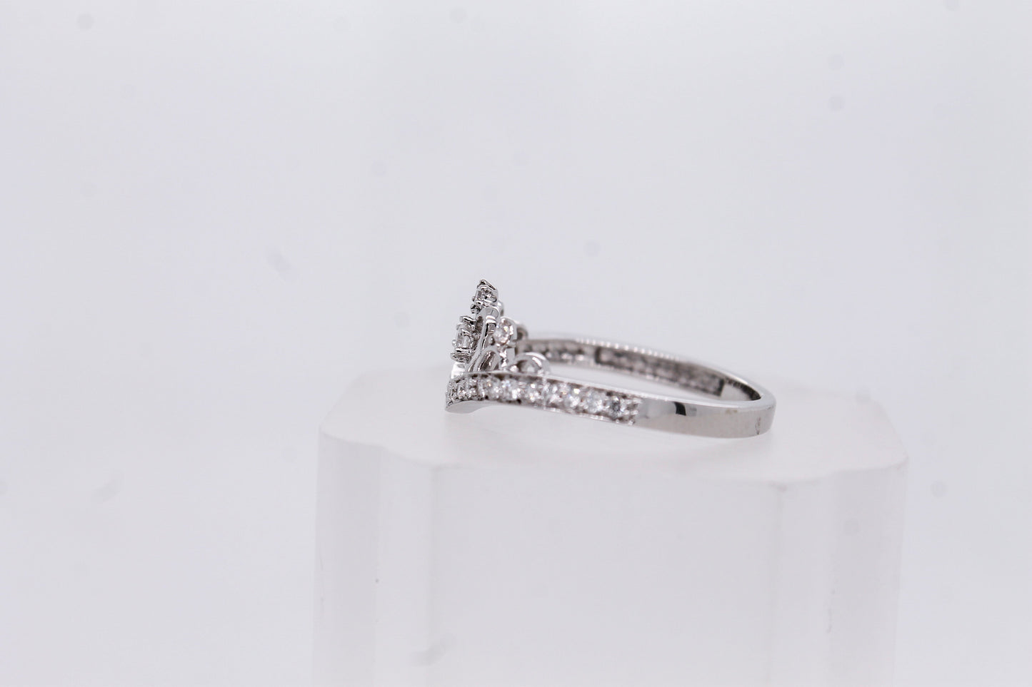 Crown Diamond Ring