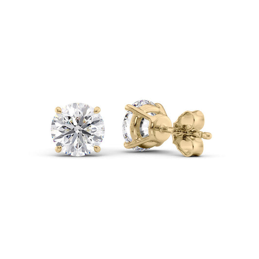 Lab Diamond Stud Earrings IGI Certified