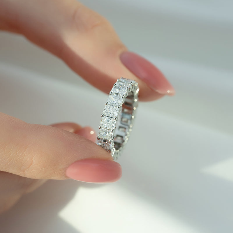 Radiant Diamond Eternity Ring