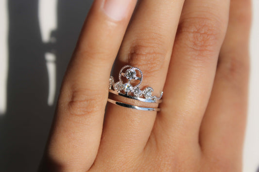 Diamond Tiara Ring