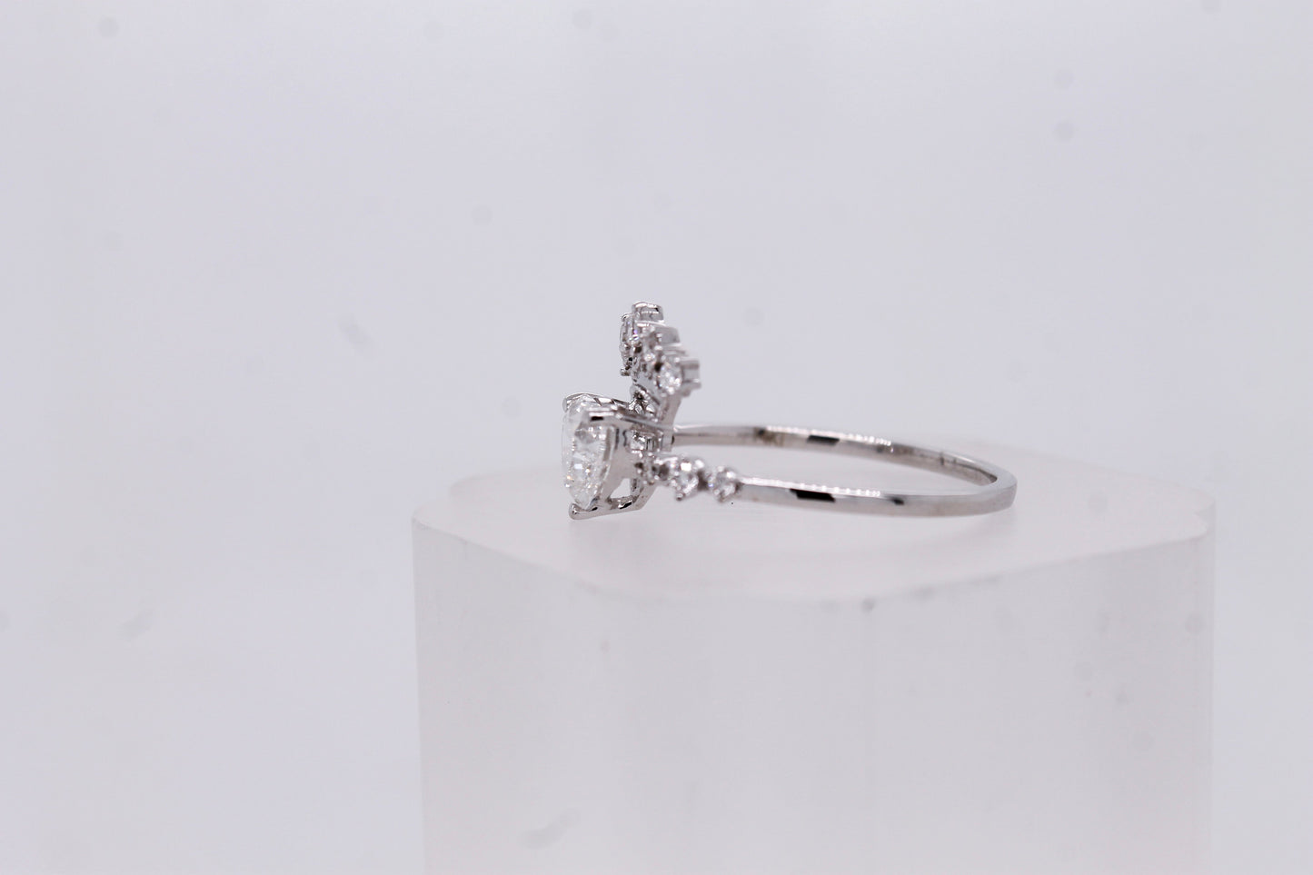 Heart-Cut Diamond Engagement Ring