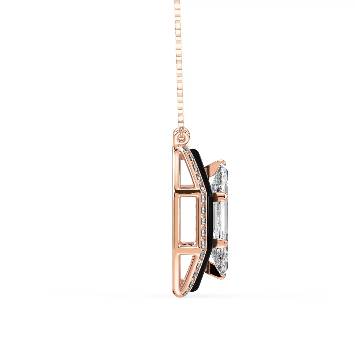Geo Octagon Necklace