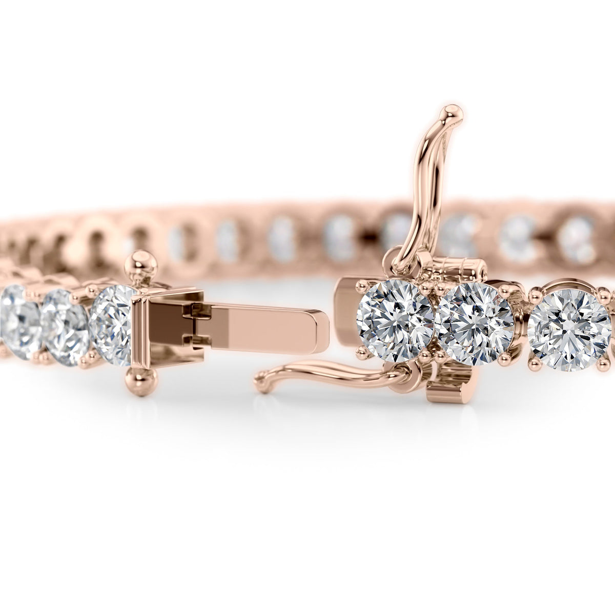 Lab Diamond Tennis Bracelet