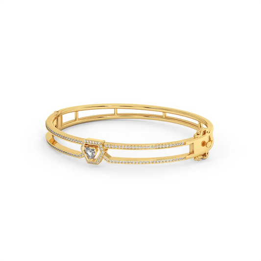 Trillion Apex Bangle