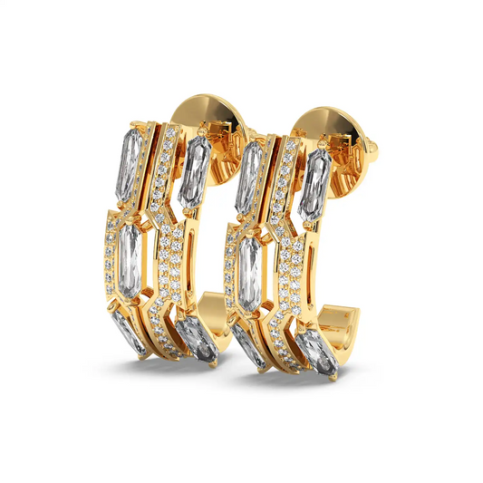 Obelisk Hexa Earrings