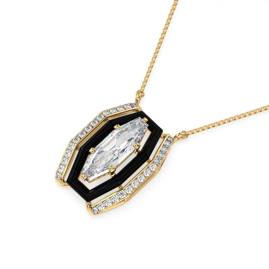 Geo Octagon Necklace