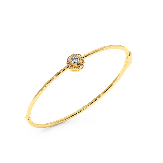 Halo Octagon Bracelet