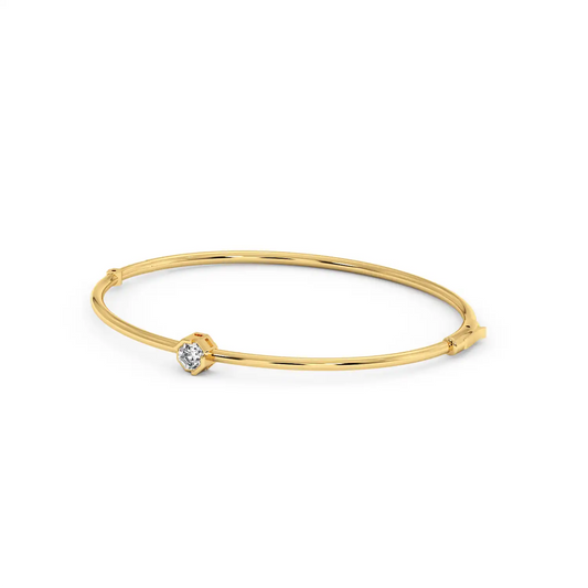 Octagon Solitaire Bracelet