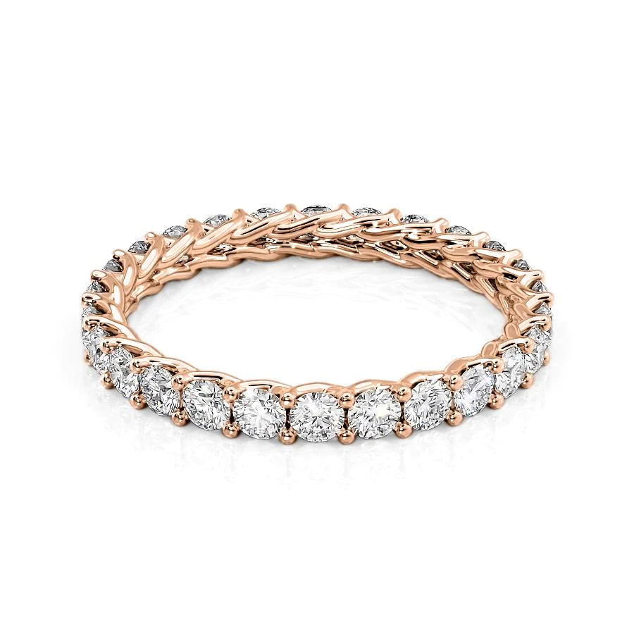 Diamond Trellis Eternity Ring