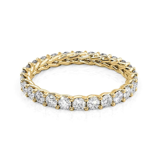 Diamond Trellis Eternity Ring