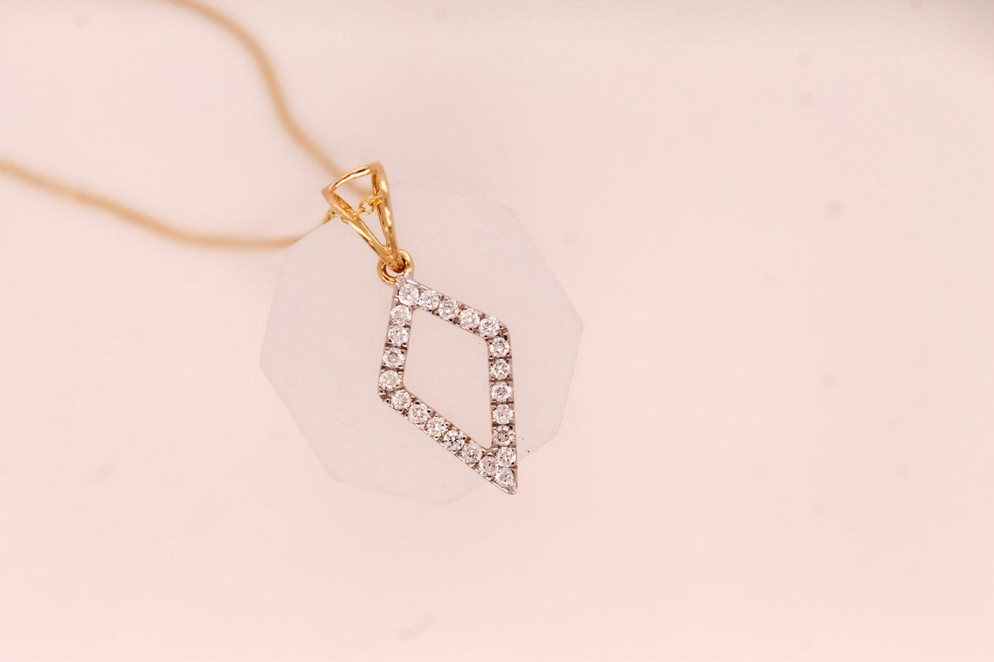 Diamond Kite Pendant