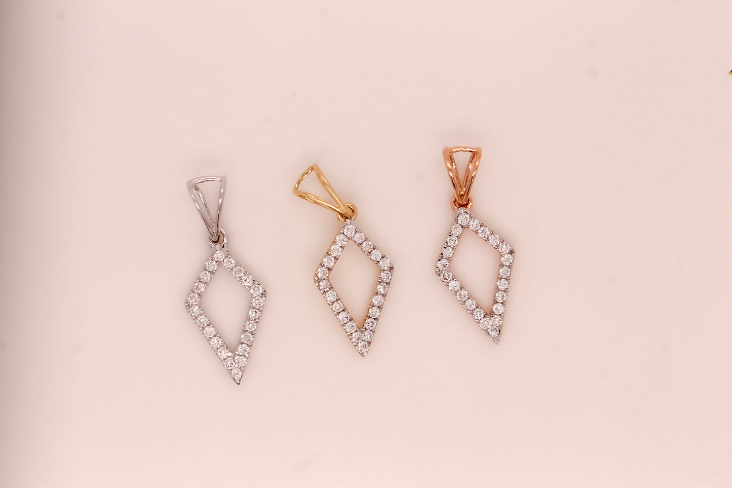 Diamond Kite Pendant