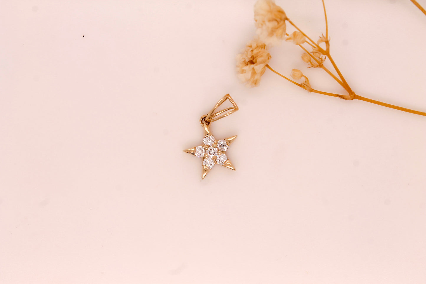 Diamond Star Necklace
