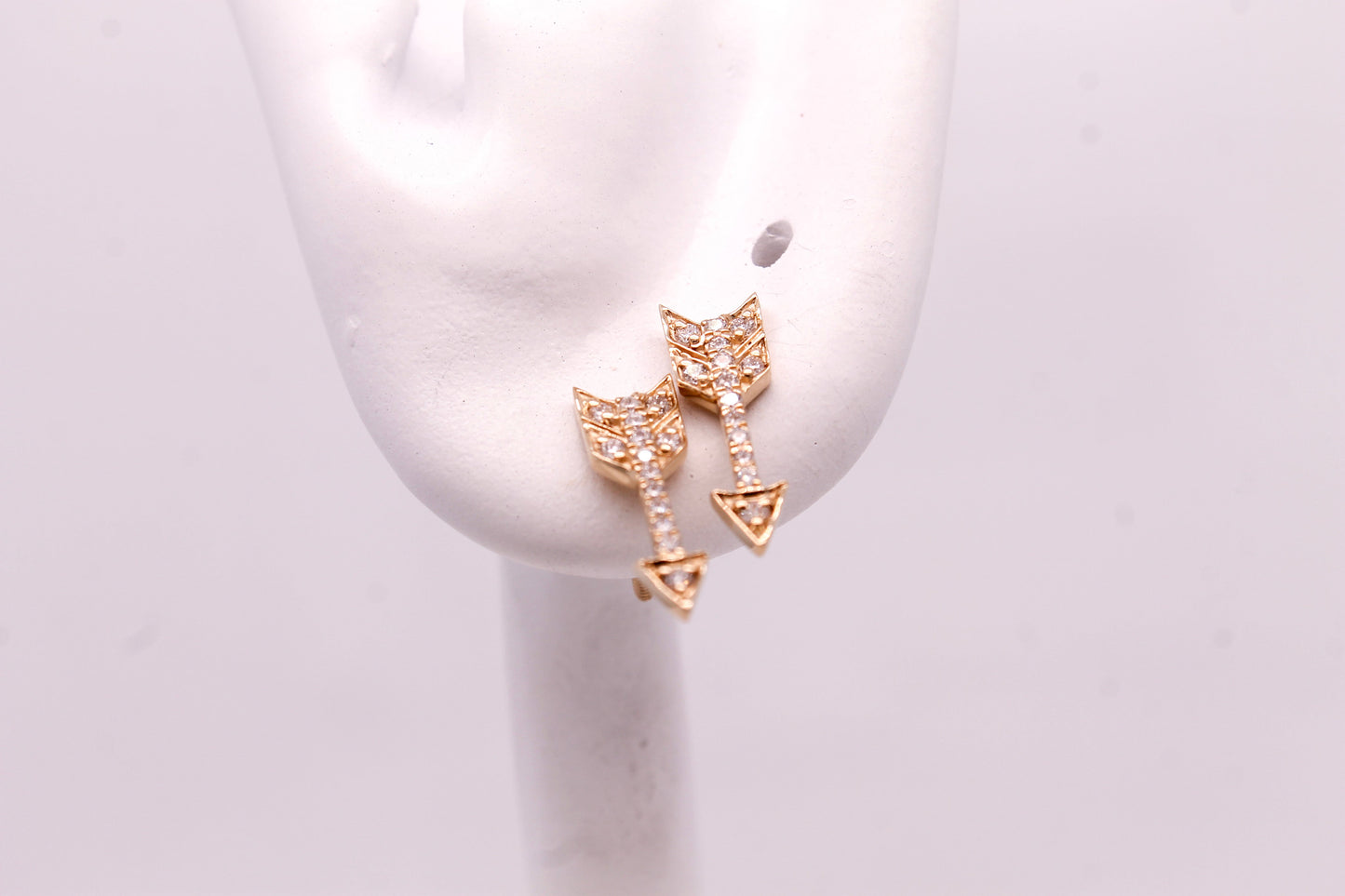Diamond Arrow Earrings