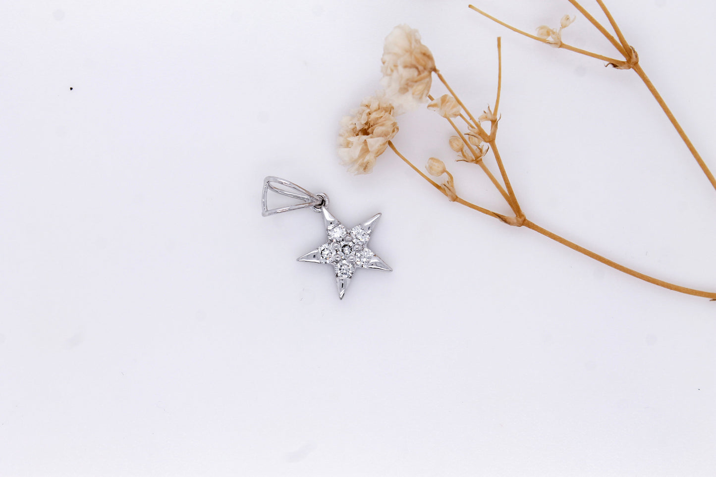 Diamond Star Necklace
