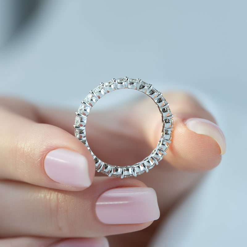 Round Eternity Diamond Ring