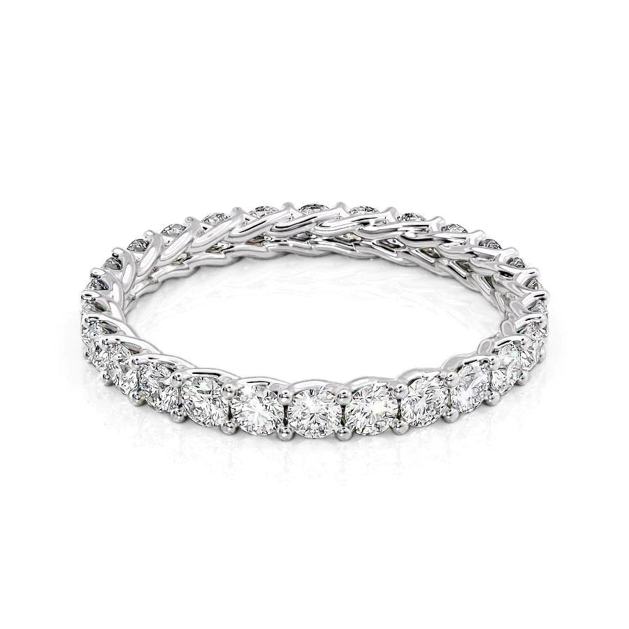 Diamond Trellis Eternity Ring