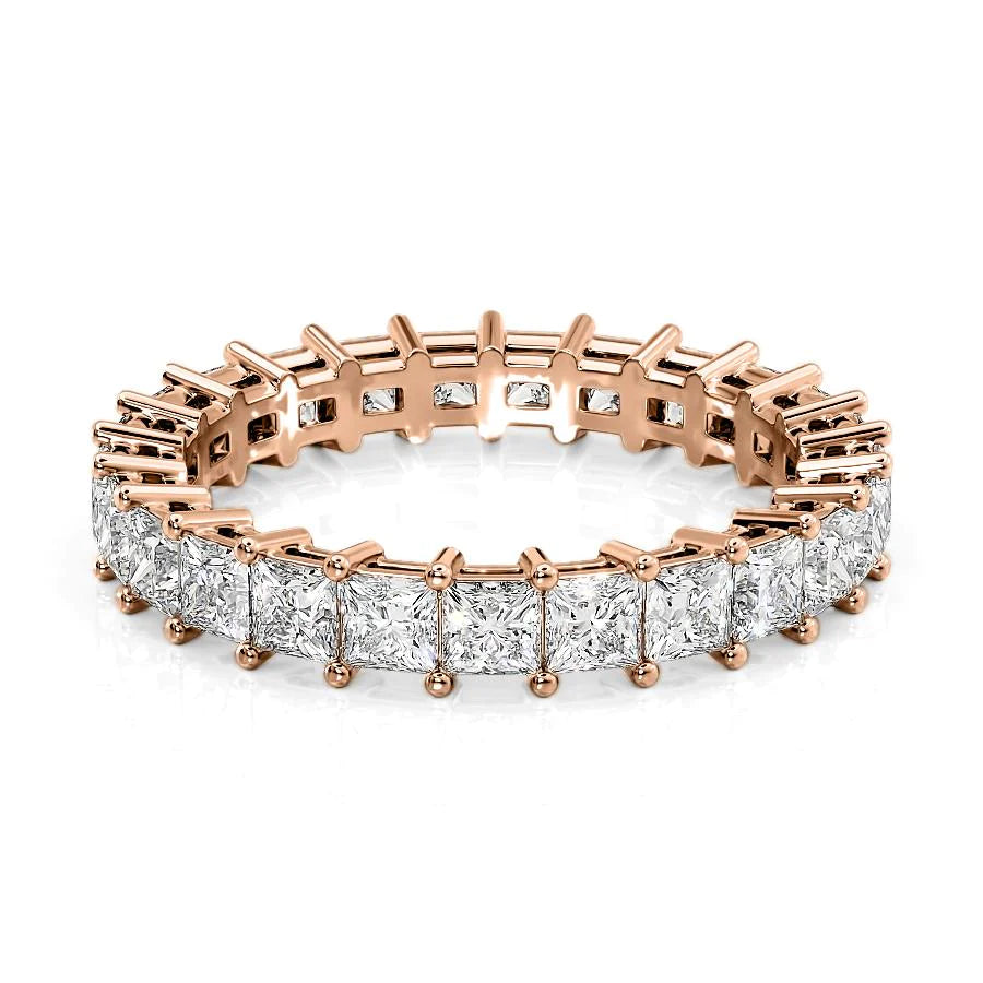 Princess Diamond  Eternity Ring