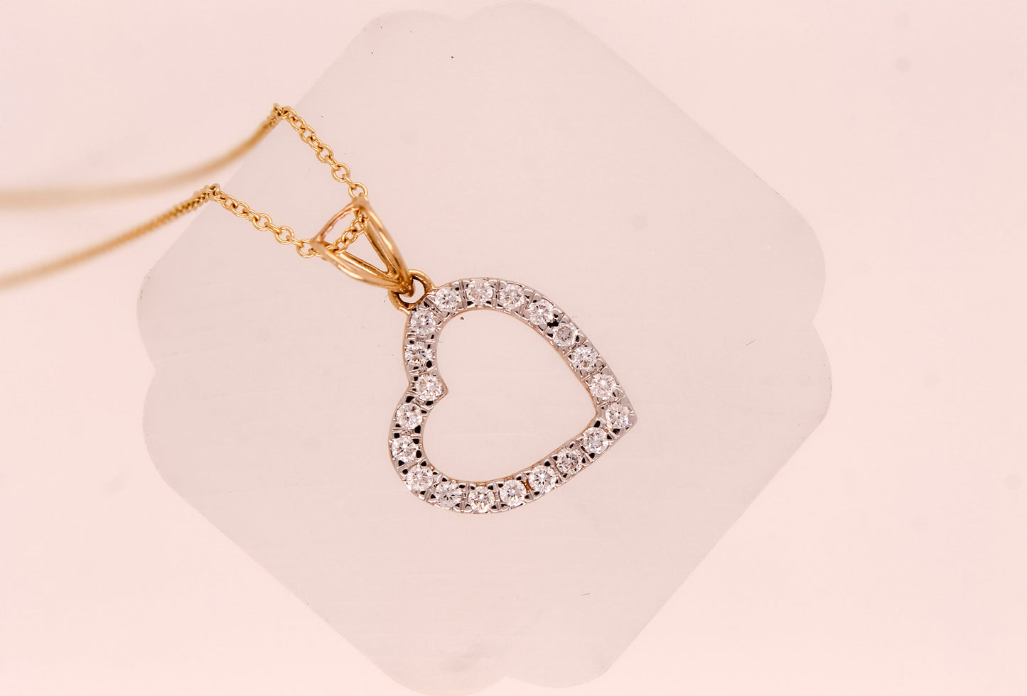 Diamond Heart Pendant