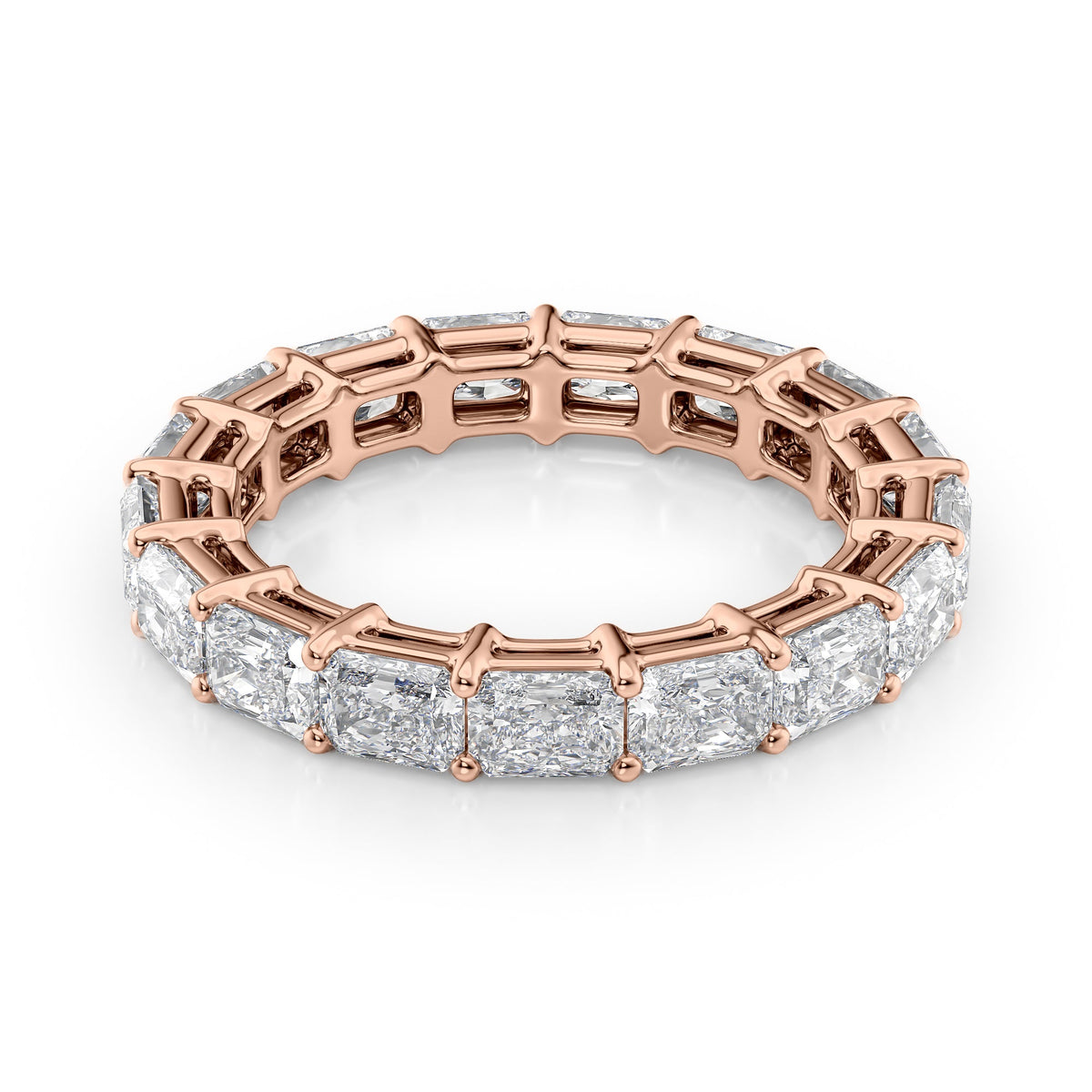 East West Radiant Diamond Eternity Ring