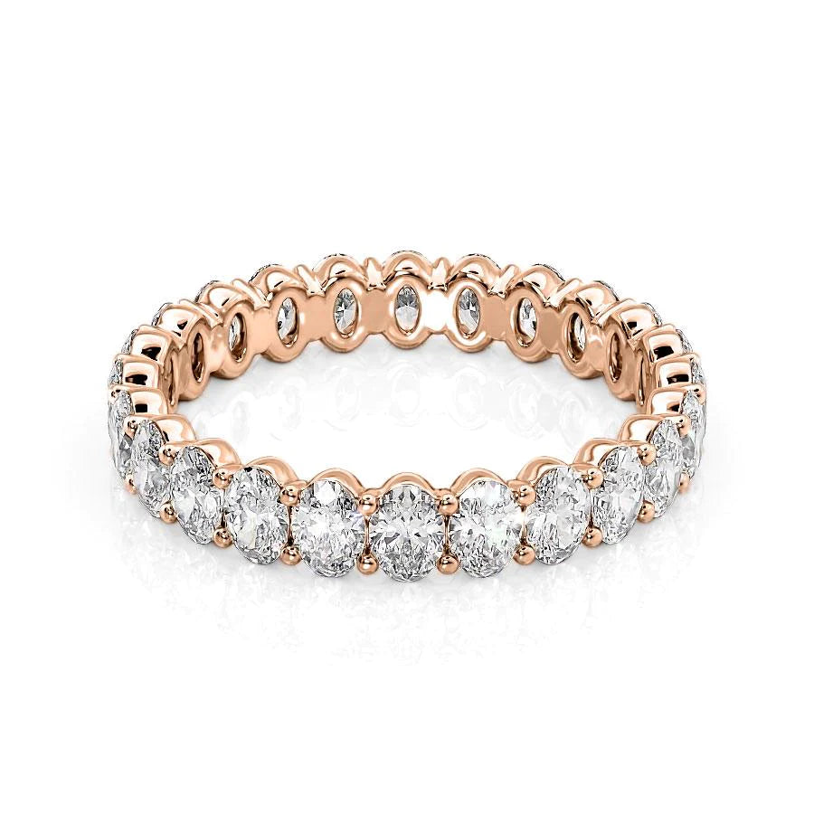 Oval Diamond Eternity Ring