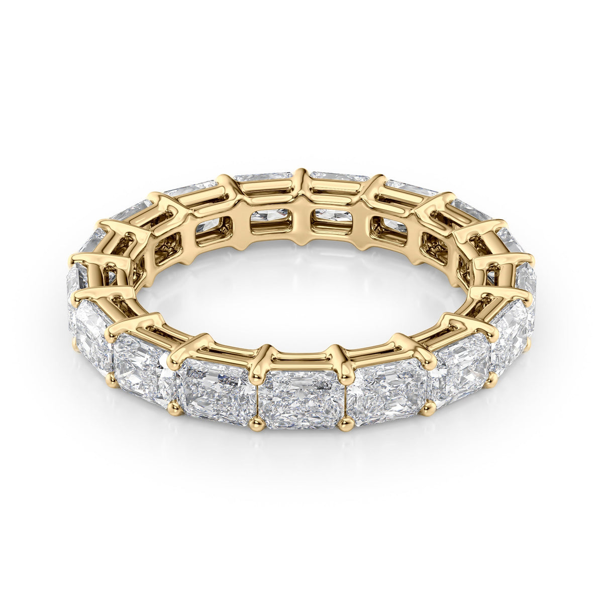 East West Radiant Diamond Eternity Ring