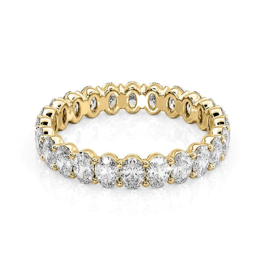 Oval Diamond Eternity Ring