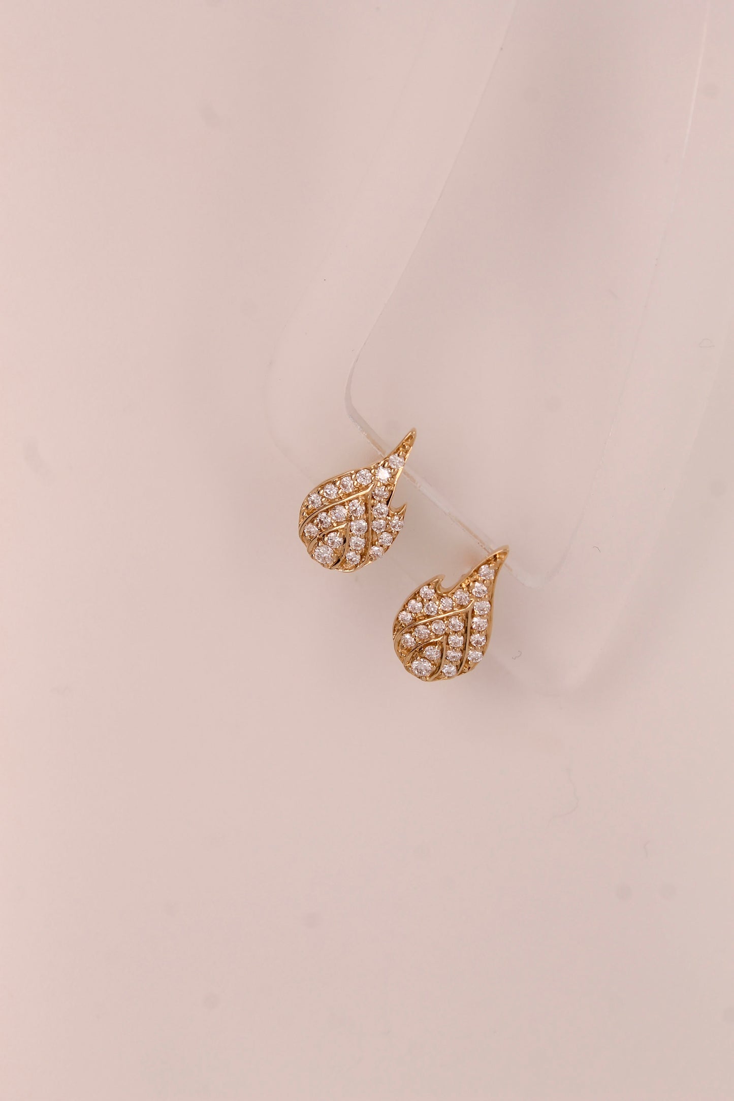 Diamond Pave Fire Stud
