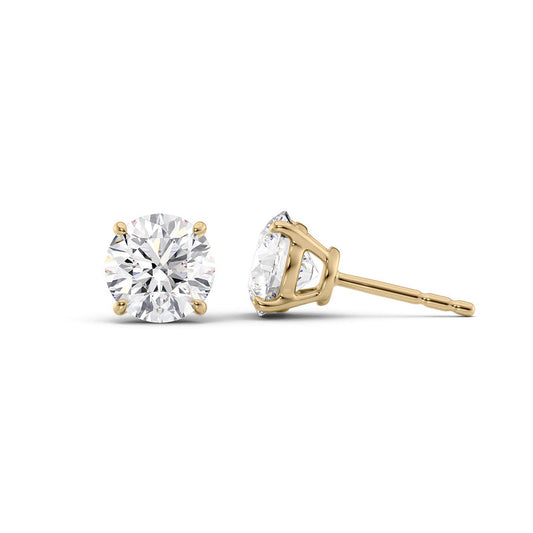 Lab Diamond Stud Earrings IGI Certified