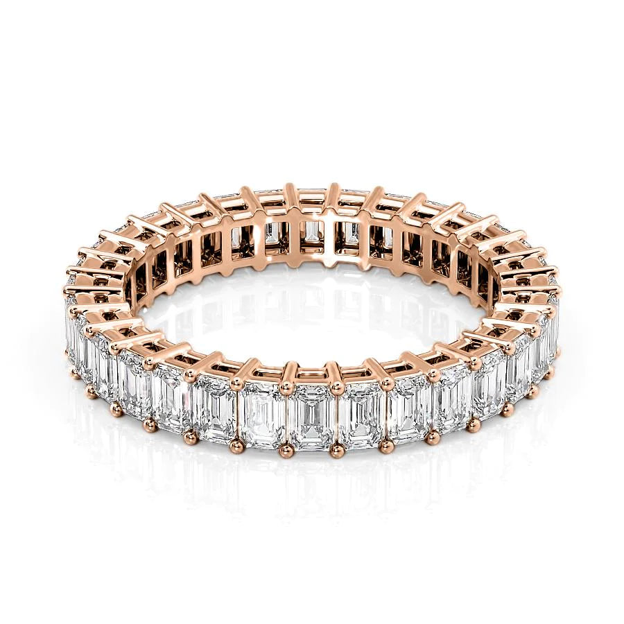 Emerald Diamond Eternity Ring