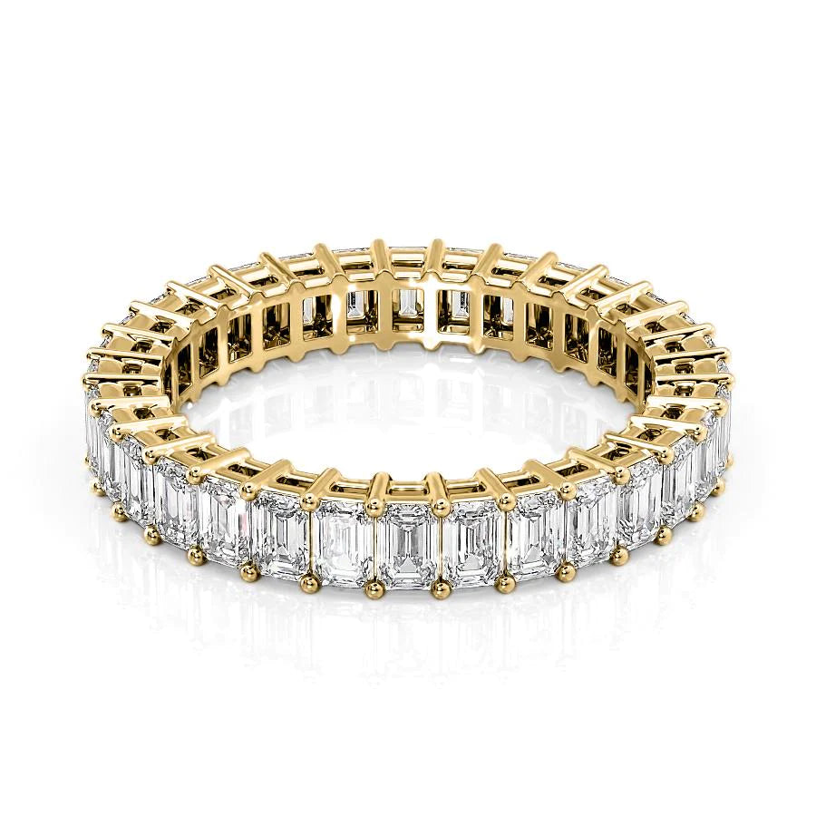 Emerald Diamond Eternity Ring
