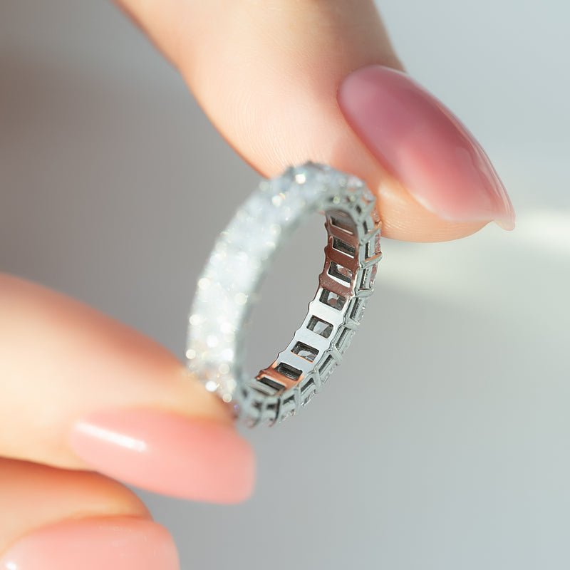 Radiant Diamond Eternity Ring