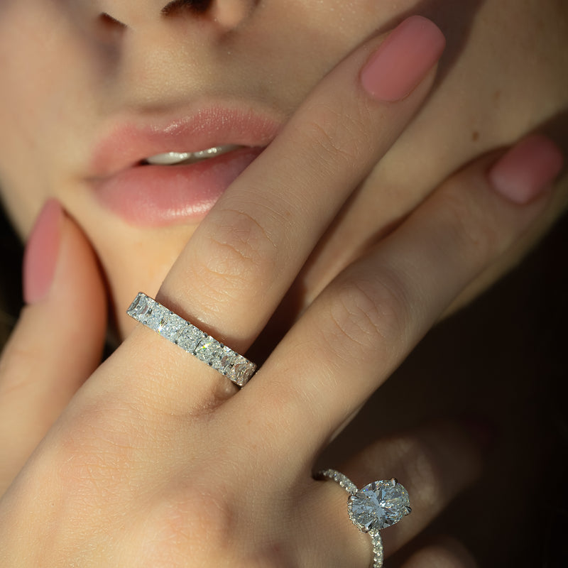 Radiant Diamond Eternity Ring