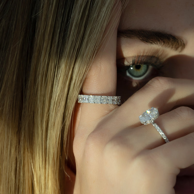 Radiant Diamond Eternity Ring