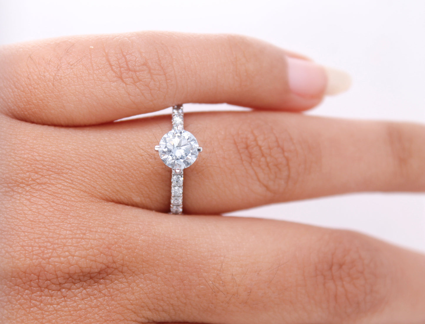Diamond Solitair Engagement Ring