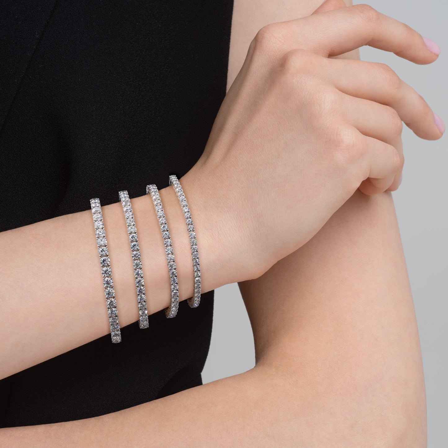 Lab Diamond Tennis Bracelet