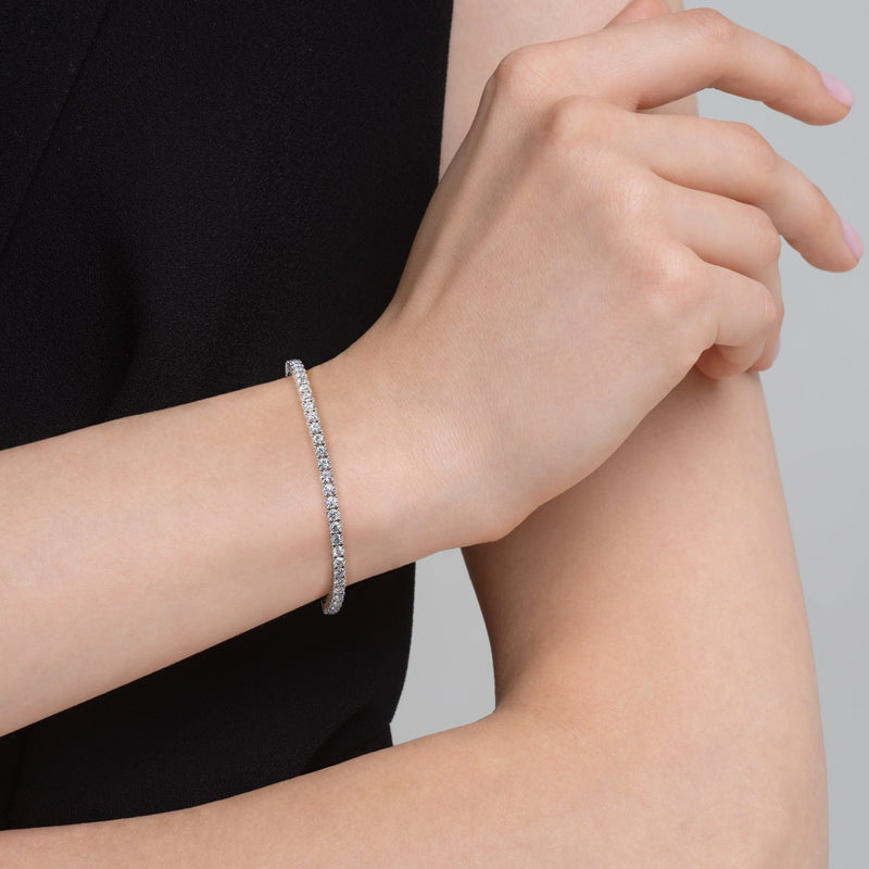Lab Diamond Tennis Bracelet