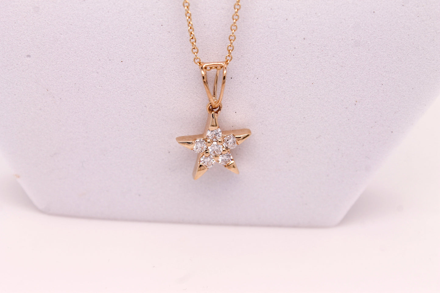 Diamond Star Necklace