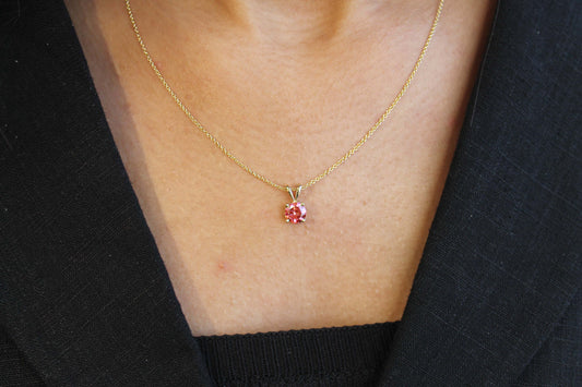 Pink Diamond Necklaces | IGI Certified