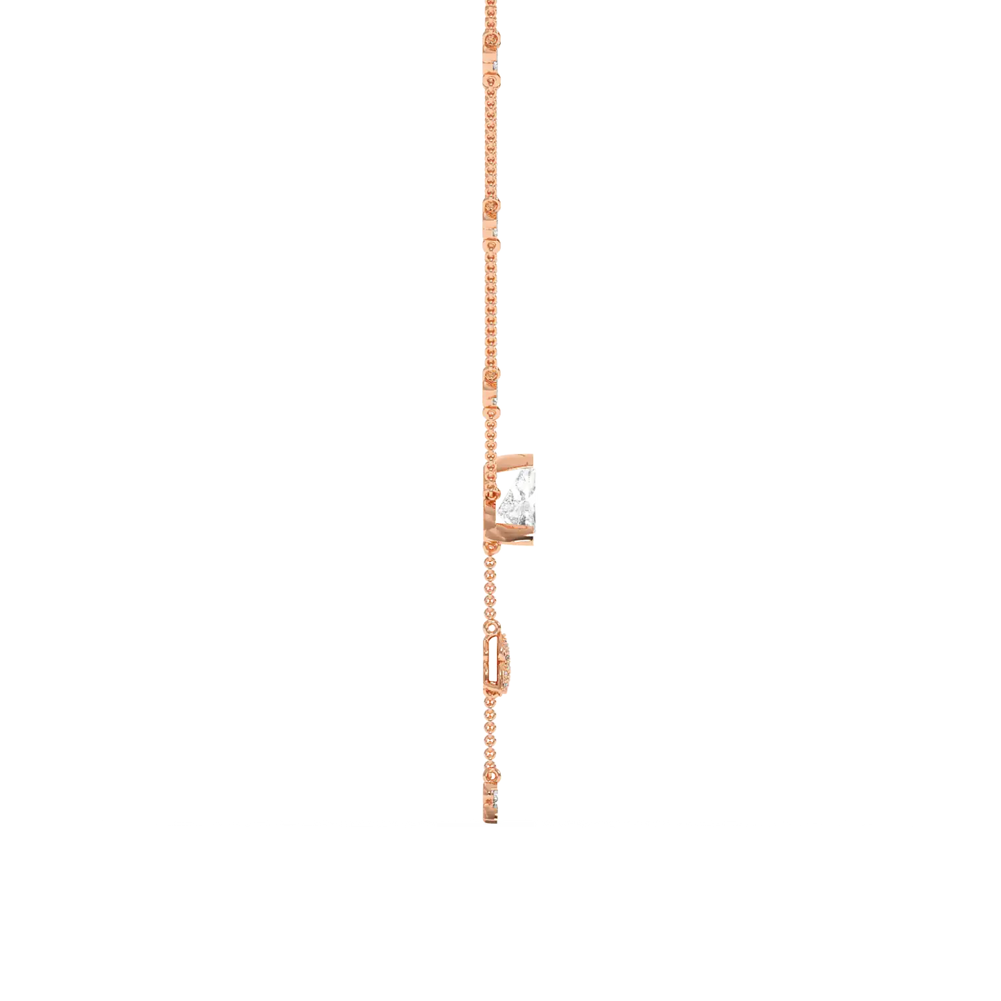 Petal Cascade Y-Necklace