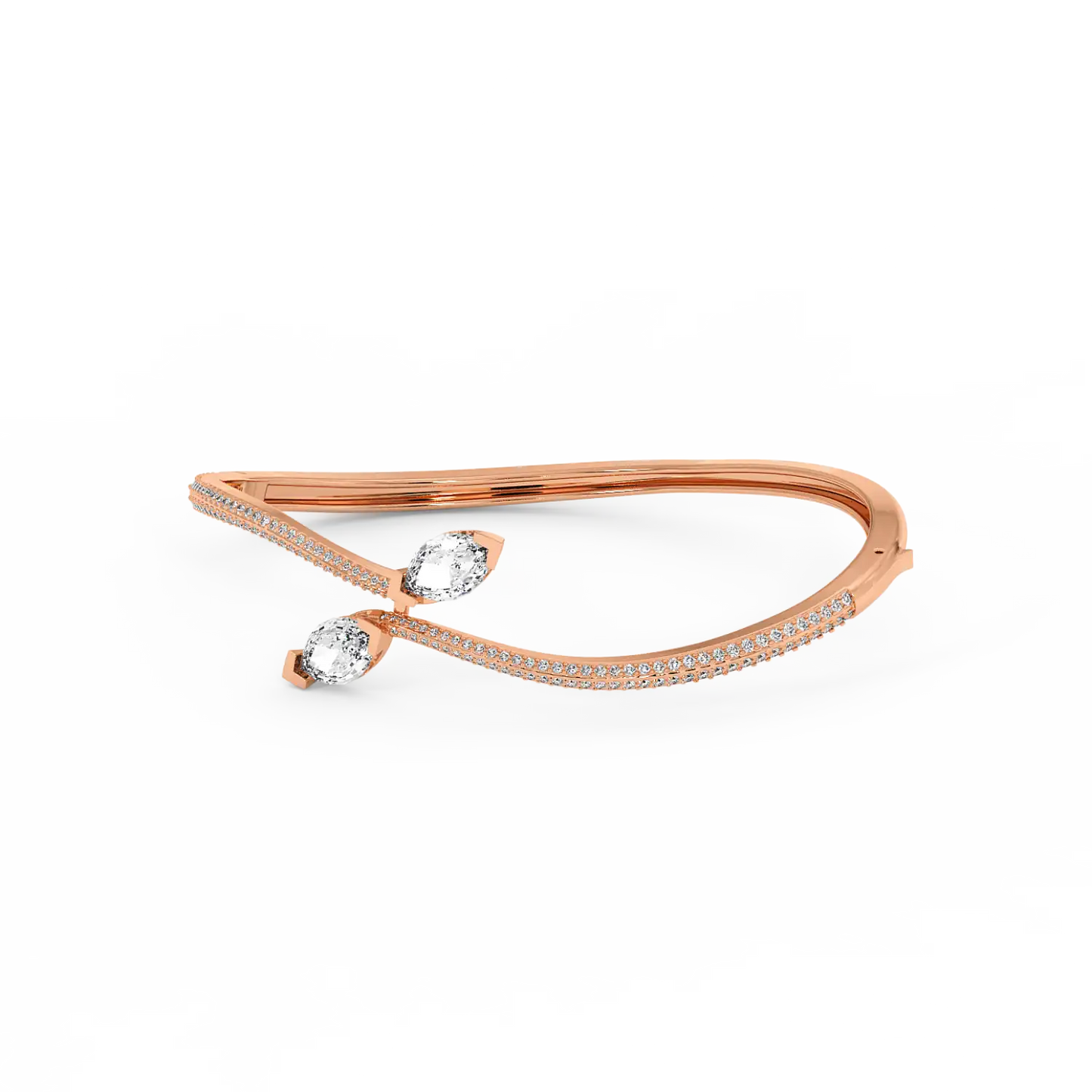 Lucent Marquise Bangle