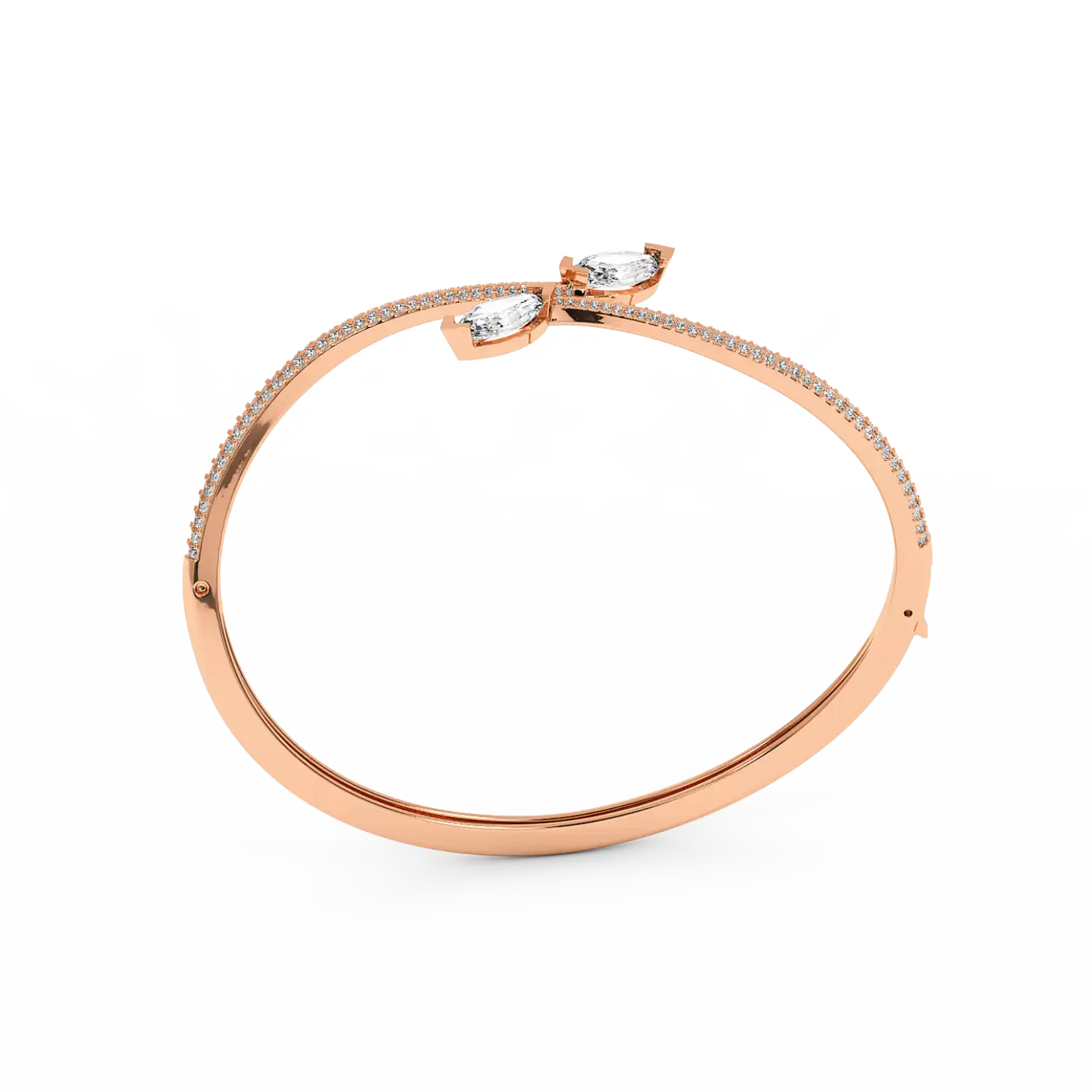 Lucent Marquise Bangle