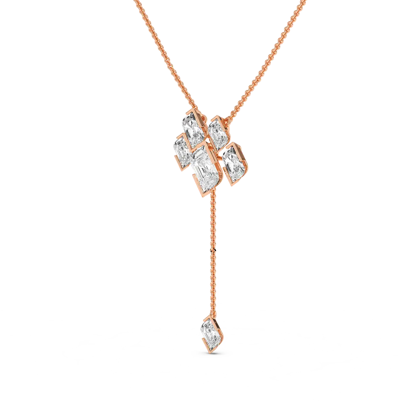 Cascade Lariat Necklace