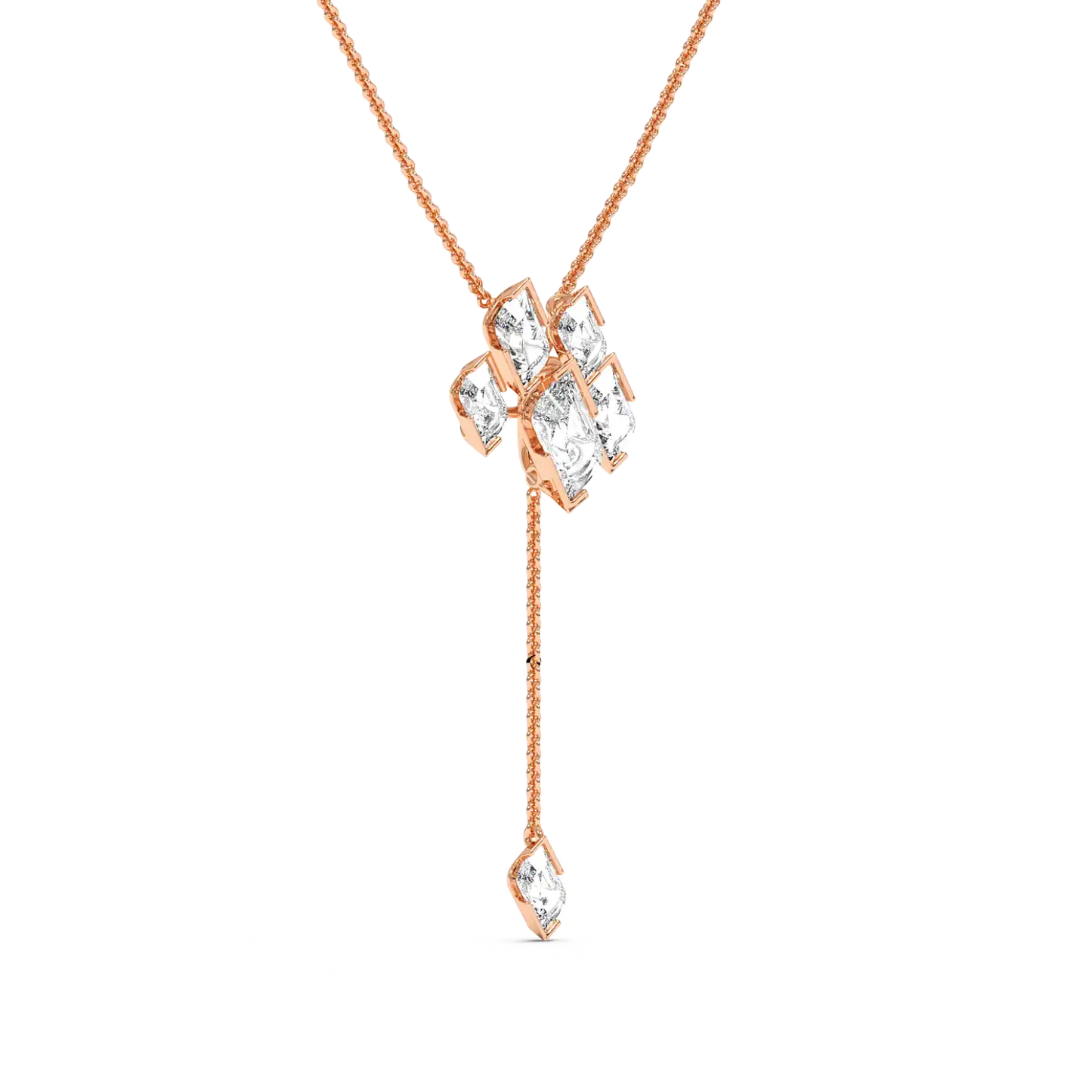 Cascade Lariat Necklace